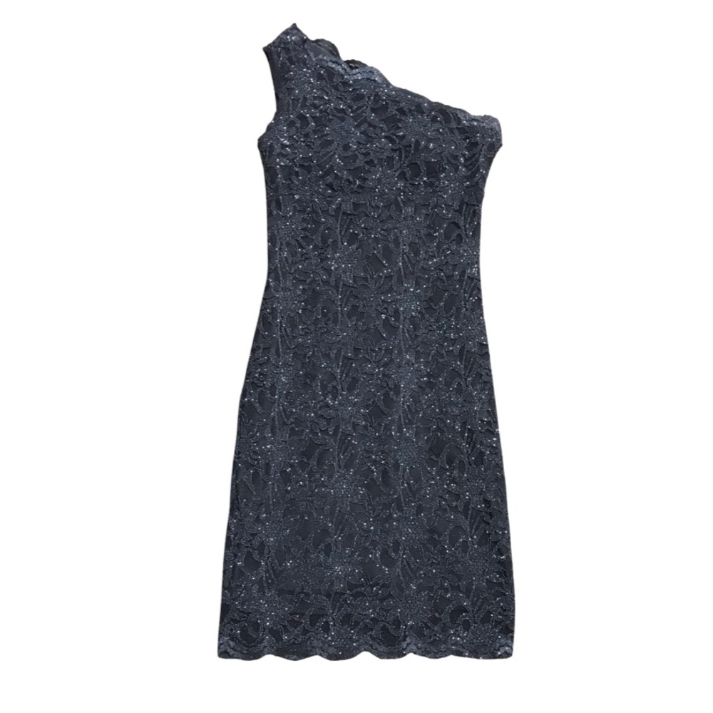 One Shoulder Evening Dress